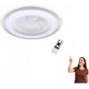 Stropné Svietidlo ZEPHYR LED 48W LED so stropným ventilátorom strieborný ML1515 Diaľkový Ovládač Milagro CCT Stropné Svietidlo ZEPHYR LED 48W LED so stropným ventilátorom strieborný ML1515 Diaľkový Ovládač Milagro CCT