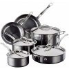 Súprava hrncov NANOBOND TITANIUM, sada 6 ks, nerezová oceľ, Hestan Súprava hrncov NANOBOND TITANIUM, sada 6 ks, nerezová oceľ, Hestan