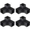 Vevor Súprava 4 3-cestných rohových držiakov 10.2×10.2cm, vnútorné 9.1×9.1cm LPJJST4PCS4X7SP6AV0 Vevor Súprava 4 3-cestných rohových držiakov 10.2×10.2cm, vnútorné 9.1×9.1cm LPJJST4PCS4X7SP6AV0