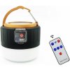 Solárne kempingové svetlo s USB čierne, iPRO, 3 W, neutrálna biela Solárne kempingové svetlo s USB čierne, iPRO, 3 W, neutrálna biela