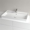 VILLEROY & BOCH Collaro umývadlo na skrinku s otvorom, s prepadom, spodná strana brúsená, 800 x 470 mm, biela alpská, s povrchom CeramicPlus, 4A338GR1 VILLEROY & BOCH Collaro umývadlo na skrinku s otvorom, s prepadom, spodná strana brúsená, 800 x 470 mm, biela alpská, s povrchom CeramicPlus, 4A338GR1