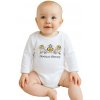 Detské body s potlačou New Baby Ľudový vzor Dievčica z Moravy - 62 (3-6m) Detské body s potlačou New Baby Ľudový vzor Dievčica z Moravy - 62 (3-6m)