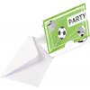 Pozvánky 8 ks - Futbal Pozvánky 8 ks - Futbal