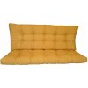 Nábytek PEGAS Polstr na zahradní houpačku 130 cm - látka žlutý melír Nábytek PEGAS Polstr na zahradní houpačku 130 cm - látka žlutý melír