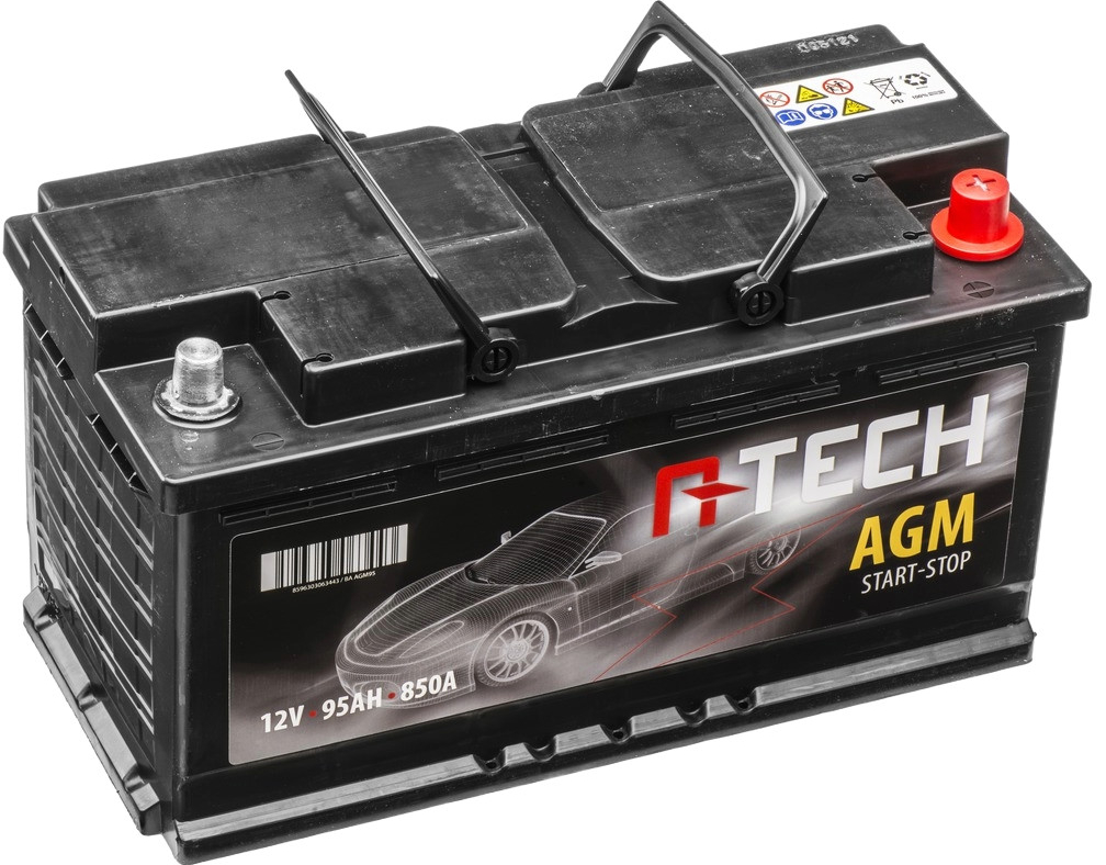 A-TECH AGM START-STOP 12V 95Ah 850A BA AGM95