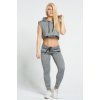 Dámske tepláky Grey - Gym Glamour XS Dámske tepláky Grey - Gym Glamour XS