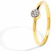 Blink-Blink Jemný diamantový prsteň 0.04 ct 1425ZDG Blink-Blink Jemný diamantový prsteň 0.04 ct 1425ZDG