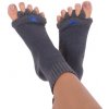 Adjustačné ponožky - CHARCOAL (Zdravotné farebné adjustačné ponožky Happy feet - CHARCOAL) Adjustačné ponožky - CHARCOAL (Zdravotné farebné adjustačné ponožky Happy feet - CHARCOAL)