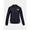 Under Armour Dievčenská bunda Woven Play UP Hooded Jacket Čierna YSM Under Armour Dievčenská bunda Woven Play UP Hooded Jacket Čierna YSM