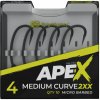 RidgeMonkey Ape-X Medium Curve 2XX Barbed veľ.4 10ks