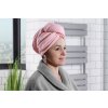 Rýchloschnúci turban na vlasy NERA ružový Rýchloschnúci turban na vlasy NERA ružový