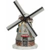 Luville Zasnežený veterný mlyn s osvetlením 15,5 x 13 x 22,5 cm