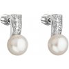 Evolution Group Strieborné náušnice s perlou Pavona 21001.1 biela Evolution Group Strieborné náušnice s perlou Pavona 21001.1 biela
