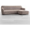 Bielastické poťahy BRILLANTE hnedé sedačka s otomanom vpravo (š. 170 - 300 cm) Doprava zadarmo Bielastické poťahy BRILLANTE hnedé sedačka s otomanom vpravo (š. 170 - 300 cm) Doprava zadarmo