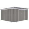 G21 Záhradný domček G21 GRAH 1132 - 340 x 333 cm, metalický šedý 63900995 G21 Záhradný domček G21 GRAH 1132 - 340 x 333 cm, metalický šedý 63900995