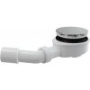 AlcaPlast A491CR - Sifón vaničkový, znížený, pre otvor 90 mm, DN 50, plast, chróm-lesk AlcaPlast A491CR - Sifón vaničkový, znížený, pre otvor 90 mm, DN 50, plast, chróm-lesk