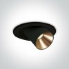 Zápustné - podhľadové svietidlo Zapustené nastaviteľné svietidlo ONE LIGHT BLACK COB 12W CCTV 11112B/B/V Zápustné - podhľadové svietidlo Zapustené nastaviteľné svietidlo ONE LIGHT BLACK COB 12W CCTV 11112B/B/V