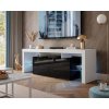TV STOLÍK ELEGANTE LED ČIERNY VYSOKÝ LESK + BIELY TV STOLÍK ELEGANTE LED ČIERNY VYSOKÝ LESK + BIELY