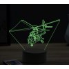Beling 3D lampa,330 puma helicopter, 16 farebná ULA1 Beling 3D lampa,330 puma helicopter, 16 farebná ULA1