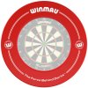 Ochrana k terčom Winmau s logom, červená Ochrana k terčom Winmau s logom, červená