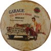 Ceduľa Garage Full Service 30x30 cm Plechová tabuľa Ceduľa Garage Full Service 30x30 cm Plechová tabuľa