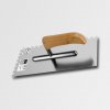 STAVTOOL Hladítko hliníkové zubové s dřevěnou rukojetí | 270x127mm, zuby 6 mm STAVTOOL Hladítko hliníkové zubové s dřevěnou rukojetí | 270x127mm, zuby 6 mm