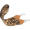 NovaKabelka.sk Látkový prídavný popruh leopardo camel argento camel NovaKabelka.sk Látkový prídavný popruh leopardo camel argento camel