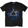 Pink Floyd - Dark Side of the Moon Blue Splatter (Black) (tričko) X-Large Pink Floyd - Dark Side of the Moon Blue Splatter (Black) (tričko) X-Large