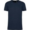 KARIBAN VINTAGE K3025IC / Pánske tričko z bio bavlny - french navy heather L KARIBAN VINTAGE K3025IC / Pánske tričko z bio bavlny - french navy heather L