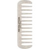 Revolution Haircare Natural Curl Wide Tooth Comb hrebeň pre vlnité a kučeravé vlasy odtieň White Revolution Haircare Natural Curl Wide Tooth Comb hrebeň pre vlnité a kučeravé vlasy odtieň White