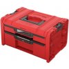 QBrick System Pro Drawer 2 Toolbox Expert Red Ultra HD 45,0 x 31,0 x 24,4 cm QBrick System Pro Drawer 2 Toolbox Expert Red Ultra HD 45,0 x 31,0 x 24,4 cm