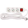 Kábel predlžovacej 3 zásuvky 5m s vypínačom max.2300W Kábel predlžovacej 3 zásuvky 5m s vypínačom max.2300W