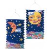 Papierový lampión Sun and Moon dĺžka 28 cm Papierový lampión Sun and Moon dĺžka 28 cm