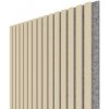 WALL CONCEPT akustický panel kašmír, sivý filc + MDF, 2750x604x21 mm, 1,66 m2 WALL CONCEPT akustický panel kašmír, sivý filc + MDF, 2750x604x21 mm, 1,66 m2