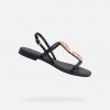 Black women's sandals Geox Maddalusiac - Women's čierna 36.5 GEOX 8058192287817 Black women's sandals Geox Maddalusiac - Women's čierna 36.5 GEOX 8058192287817