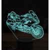 Beling 3D lampa,Honda gl 1800 gold wing, 7 farebná ZZ46 Beling 3D lampa,Honda gl 1800 gold wing, 7 farebná ZZ46