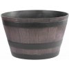 Kvetináč Strend Pro Woodeff 52x32 cm, zlatý, efekt dreva, barel Kvetináč Strend Pro Woodeff 52x32 cm, zlatý, efekt dreva, barel