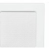 KRATKI 170 x 170 biela krbová mriežka KRATKI 170 x 170 biela krbová mriežka