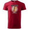 Sablio Tričko s potlačou HOT DOG - červené 5XL Sablio Tričko s potlačou HOT DOG - červené 5XL