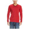 Bench V Neck Stripe Red Bench V Neck Stripe Red