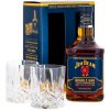 Jim Beam Double Oak 43% 0,7 l (darčekové balenie 2 poháre)