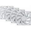 HYTE ventilátor 120mm PWM / barva Snow White / 1500rpm / 72CFM / ABS / 4-pin / sada 4x ventilátor FAN-HYTE-FA12-WW-4 HYTE ventilátor 120mm PWM / barva Snow White / 1500rpm / 72CFM / ABS / 4-pin / sada 4x ventilátor FAN-HYTE-FA12-WW-4