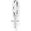 Thomas Sabo CR709-051-14 Creole - Cross - 1 kus náušnice Thomas Sabo CR709-051-14 Creole - Cross - 1 kus náušnice