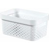 CURVER Úložný box INFINITY 4,5 l recyklovaný plast bílý CURVER Úložný box INFINITY 4,5 l recyklovaný plast bílý