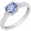 Eppi Zlatý prsteň s tanzanitom a diamantmi Bajwa R34299
