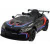 JOKO Elektrické autíčko BMW M6 GT3, penové kolesá, kožené sedadlo, USB, MP3, aktívna ventilácia, čierne JOKO Elektrické autíčko BMW M6 GT3, penové kolesá, kožené sedadlo, USB, MP3, aktívna ventilácia, čierne