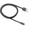 Canyon MFI-2, 1m plochý kábel Lightning/USB, MFI schválený Apple, tmavo-šedý CNS-MFIC2DG Canyon MFI-2, 1m plochý kábel Lightning/USB, MFI schválený Apple, tmavo-šedý CNS-MFIC2DG