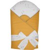 EKO Zavinovačka bavlnená s potlačou a kokosovým vnútrom Mustard Yellow EKO Zavinovačka bavlnená s potlačou a kokosovým vnútrom Mustard Yellow