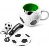 Futbalová sada - hrnček, podložka a kľúčenka Futbalová sada - hrnček, podložka a kľúčenka