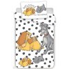Obliečky do postieľky Lady a Tramp baby 100/135, 40/60 Obliečky do postieľky Lady a Tramp baby 100/135, 40/60